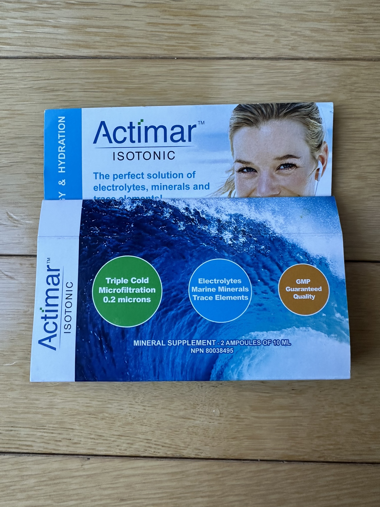 #freecycle NEW! Actimar Isotonic 2 Ampoules Mineral Supplement