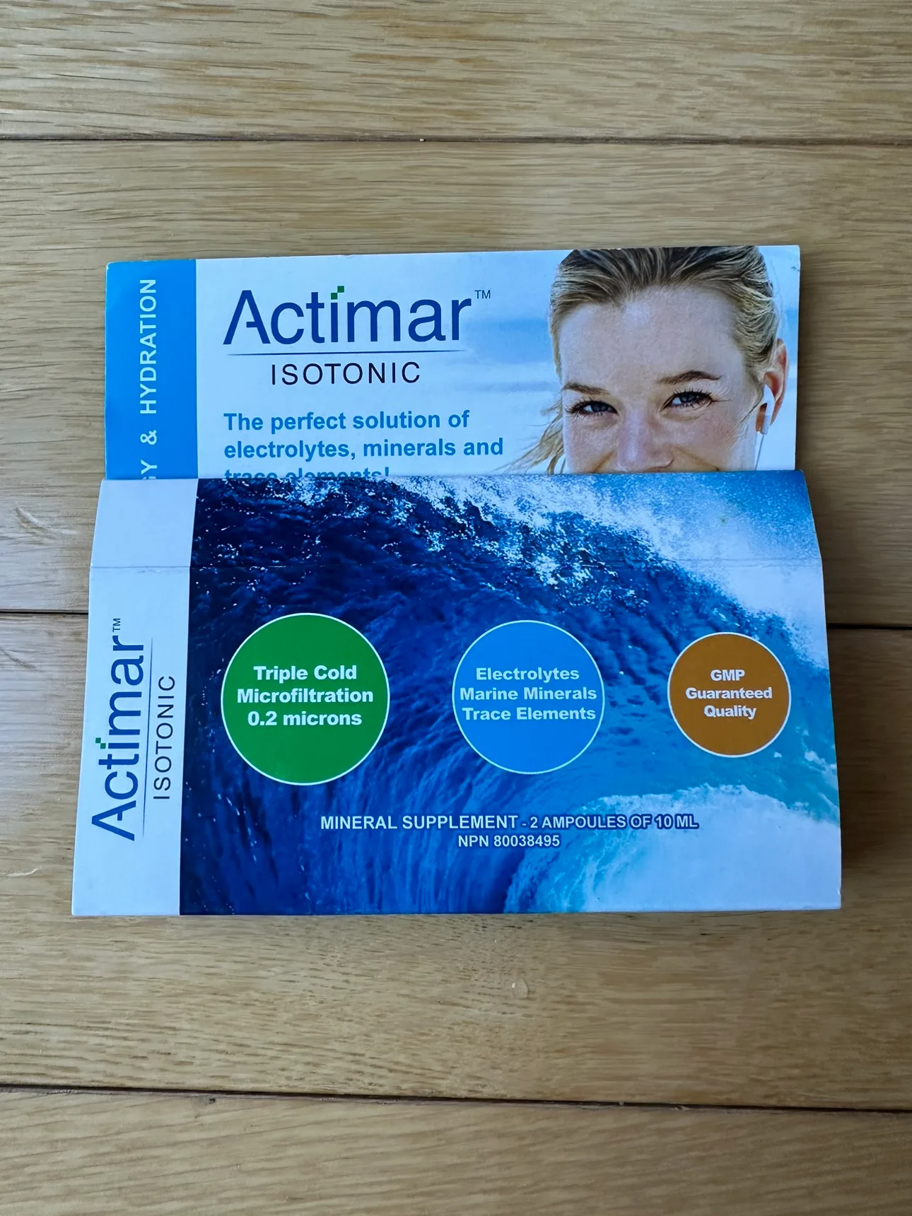 #freecycle NEW! Actimar Isotonic 2 Ampoules Mineral Supplement thumbnail