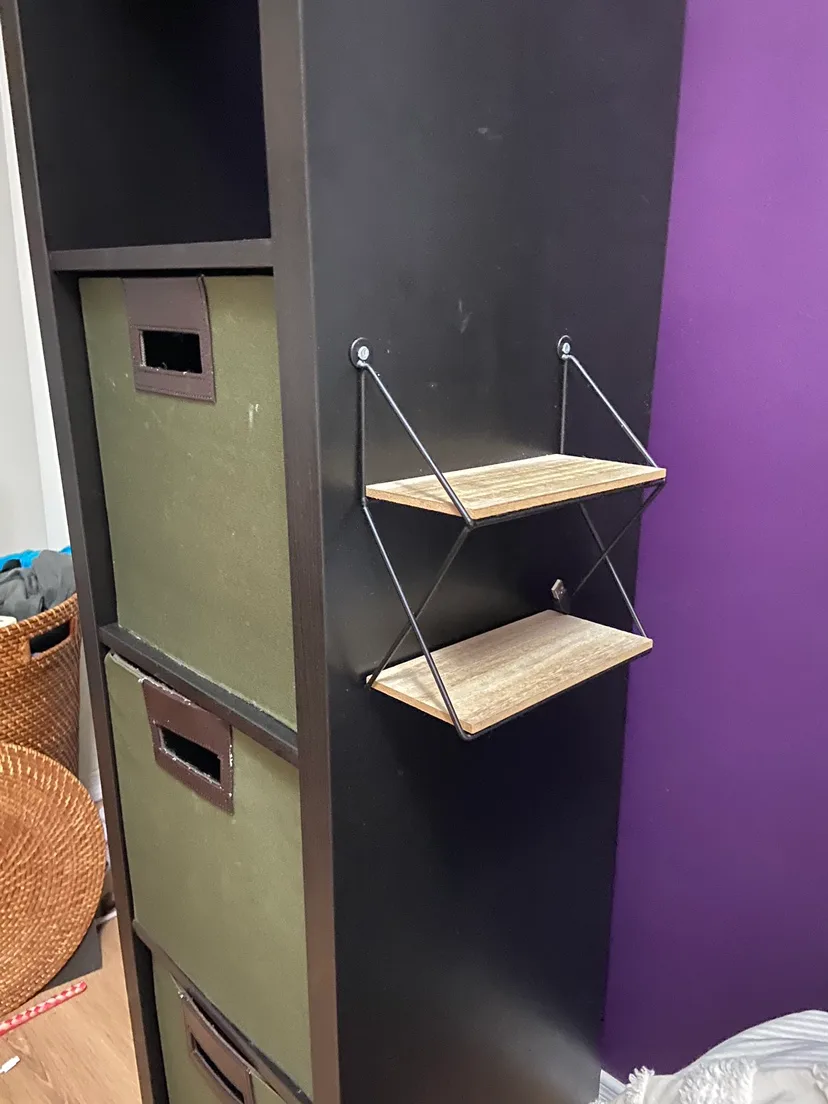 IKEA Kallax Shelving Unit with side shelf image indicator(2)