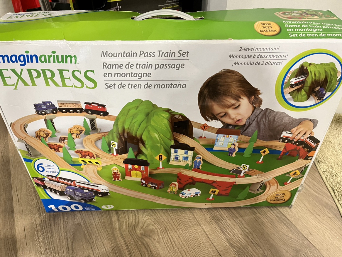 Imaginarium express mountain pass train set online