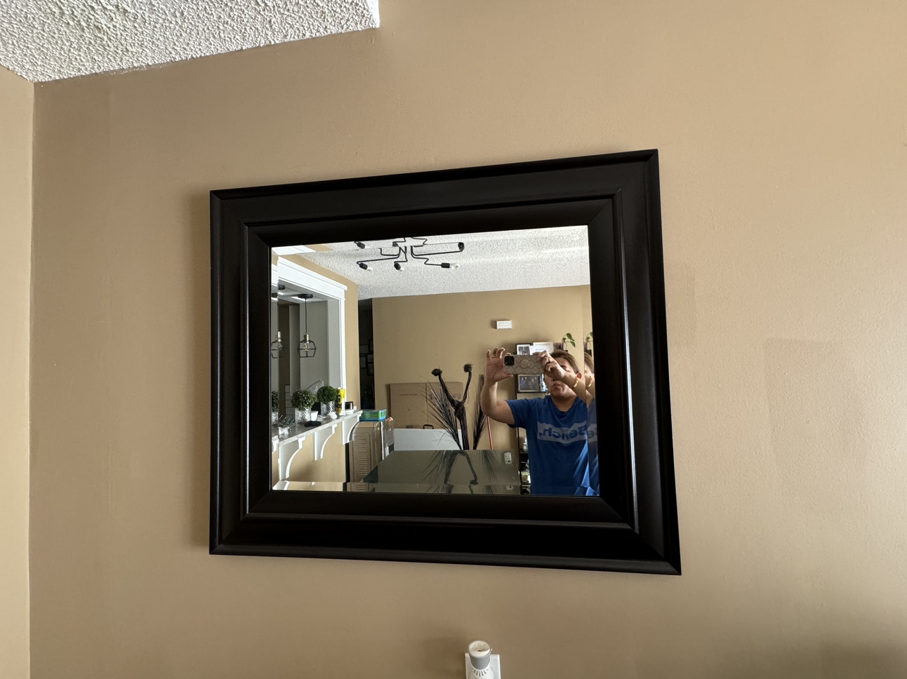 Black Framed Mirror