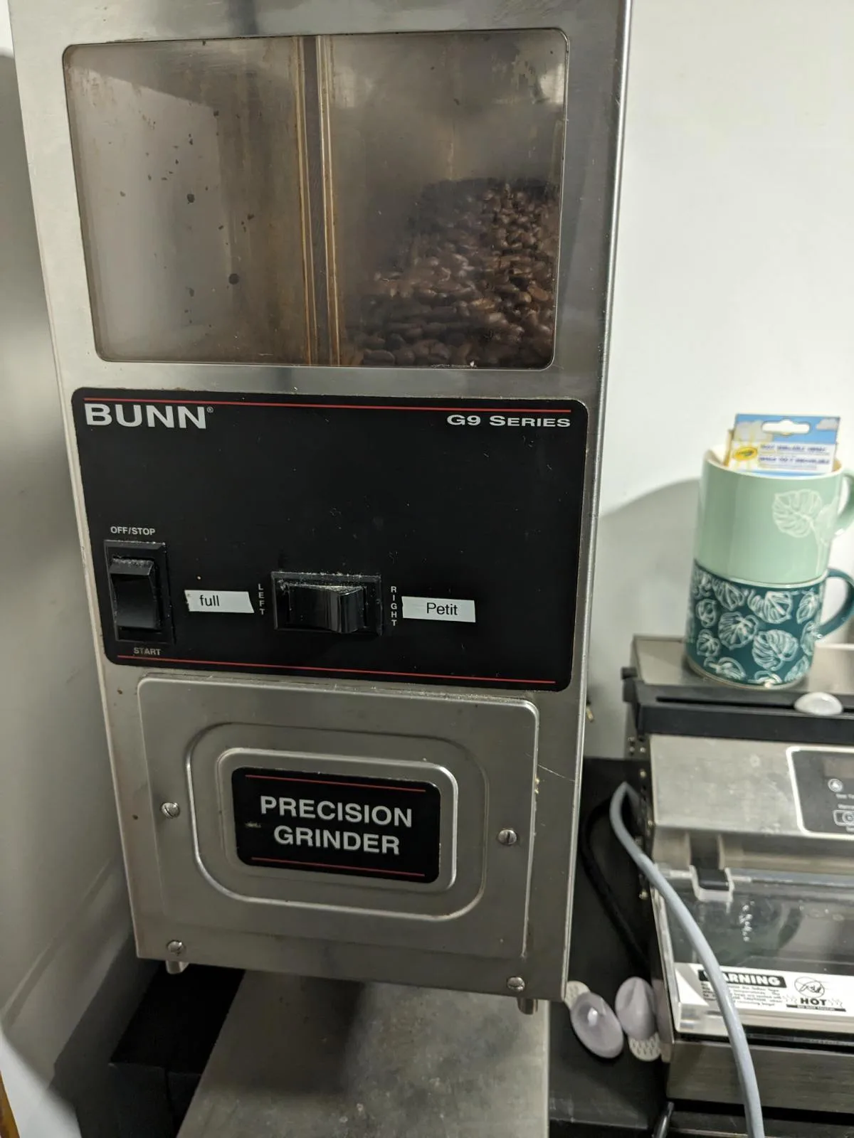 Commercial Coffee Grinder and Commercial Coffee Machine/Brewer image indicator(6)