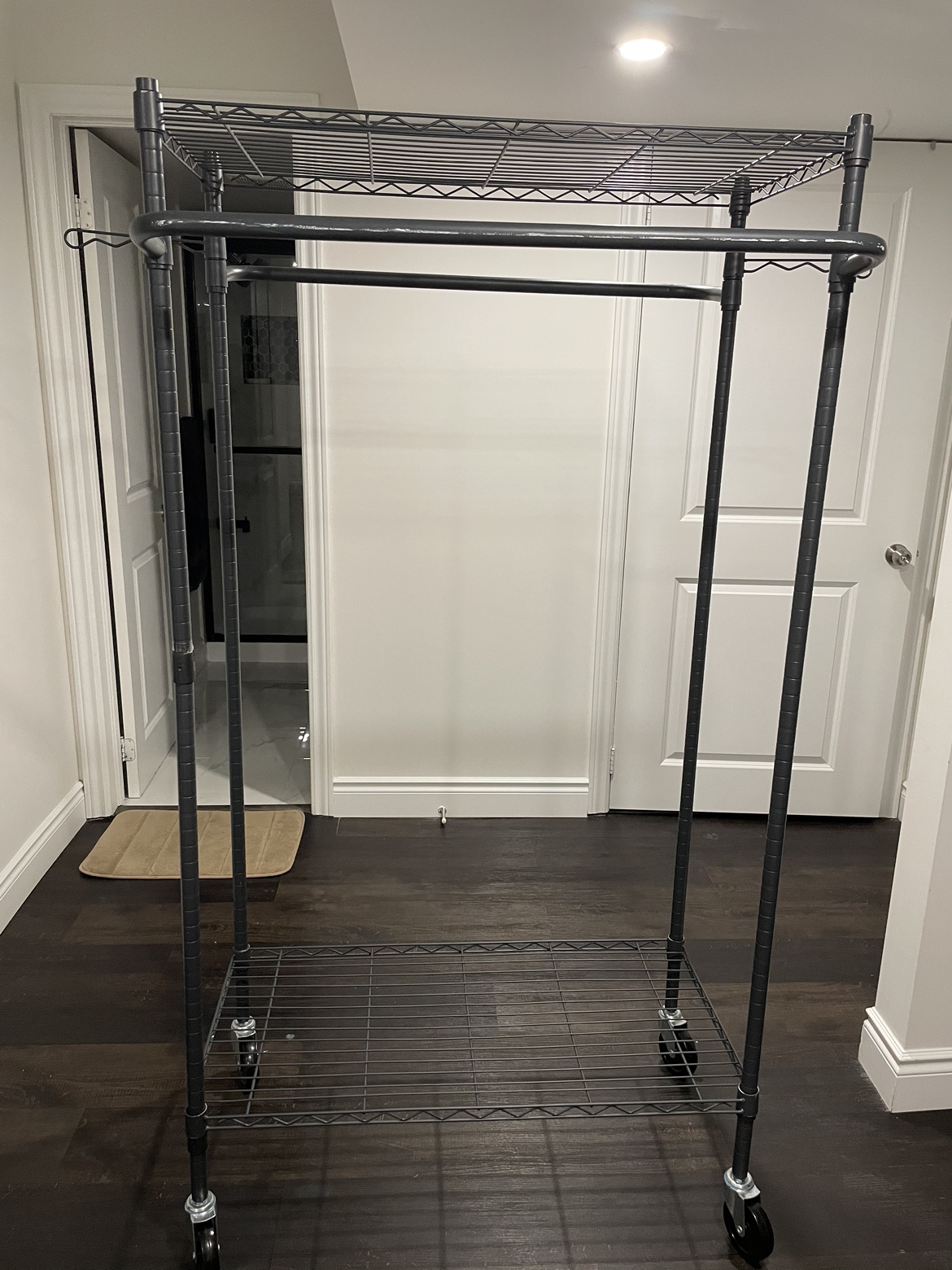 Rolling Clothes Rack