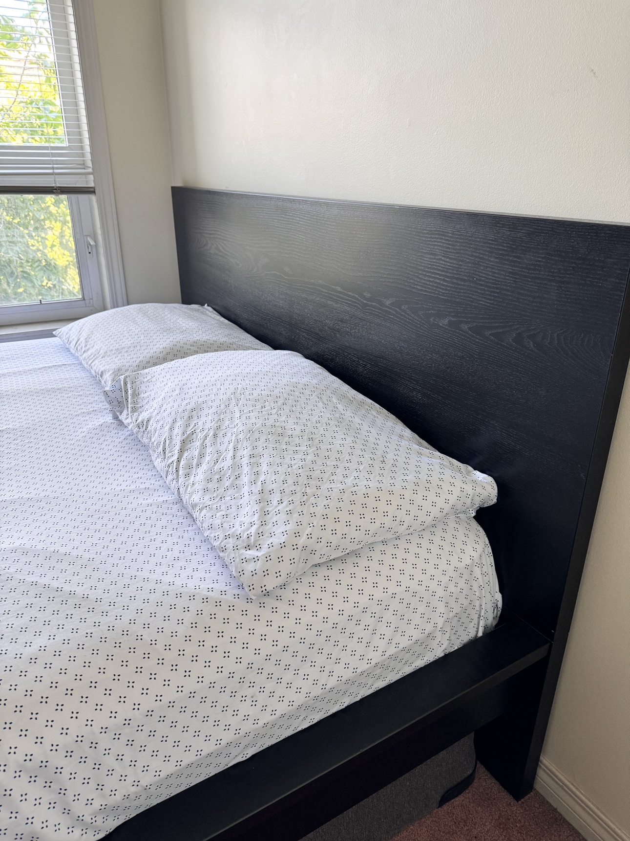 IKEA Malm Queen Bed Frame + Mattress - photo 5