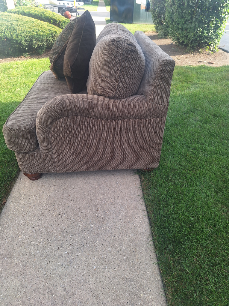 Lovely Brown Loveseat - photo 5