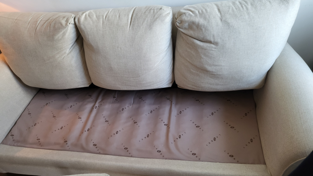 La-Z-Boy Beige Fabric Sofa - photo 5