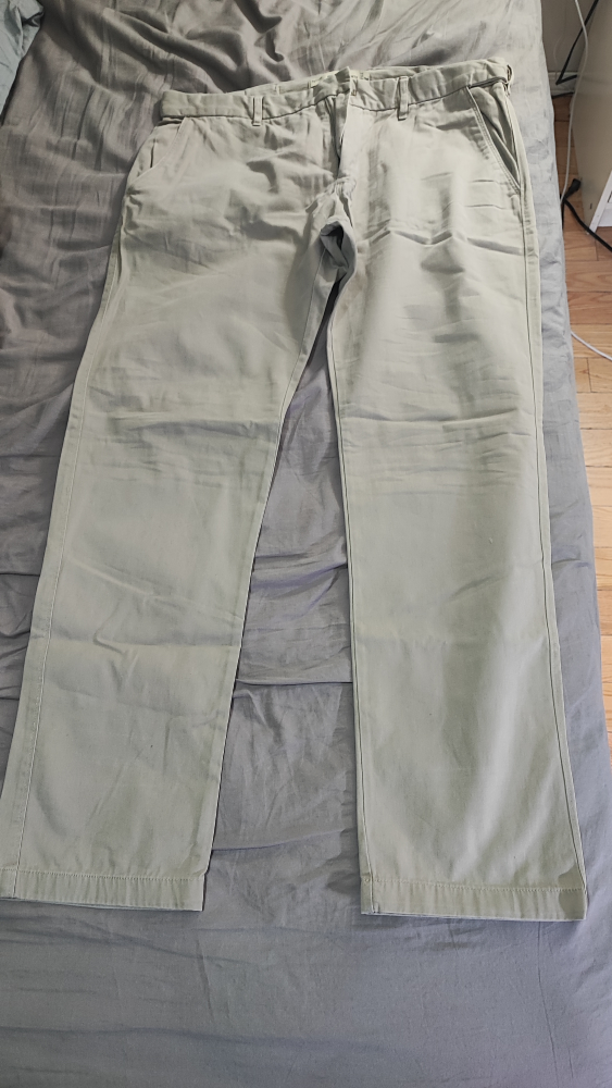 Men's Light Khaki Slacks - Size 36