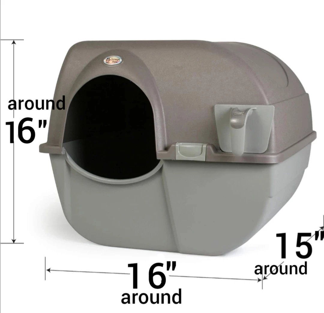 Omega Paw Roll N Clean Self Cleaning Litter Box - photo 4
