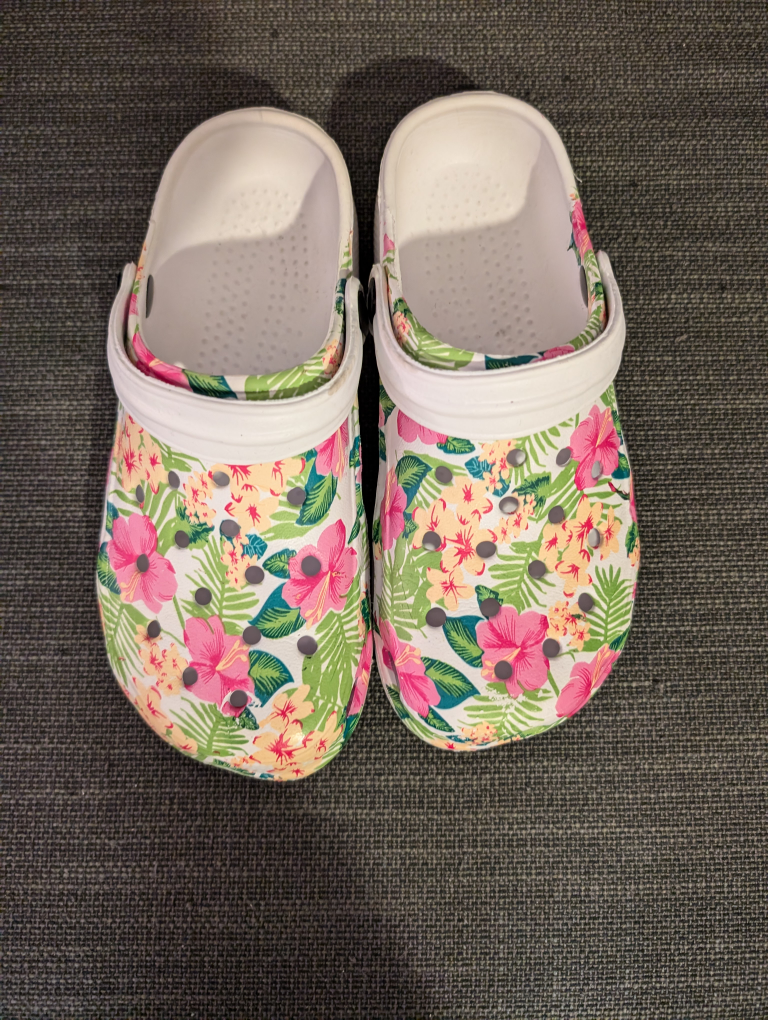 Floral Clogs