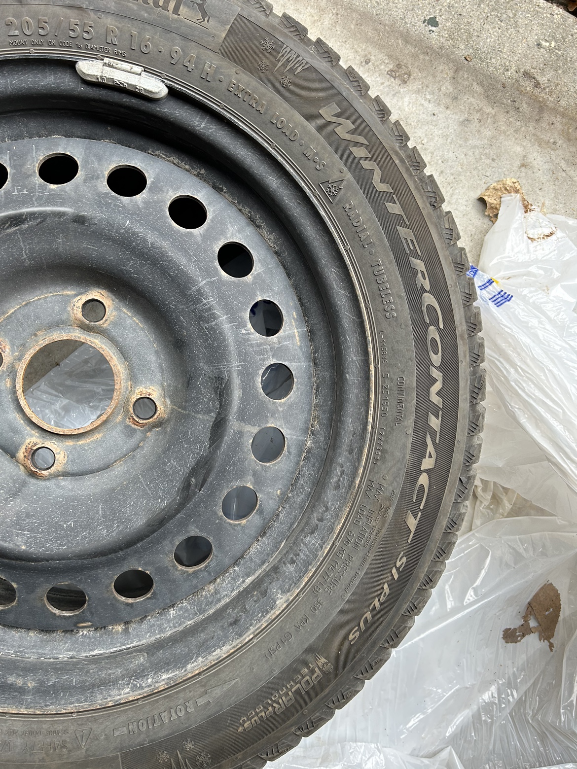 Set of 4-Continental WinterContact SI 205/55 R16 - photo 4