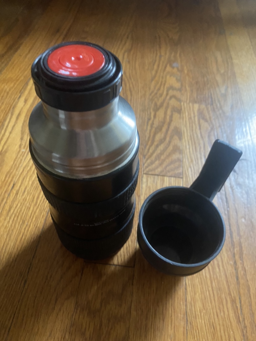 Camera lens shaped stainless steel tumbler 🥕 - photo 4