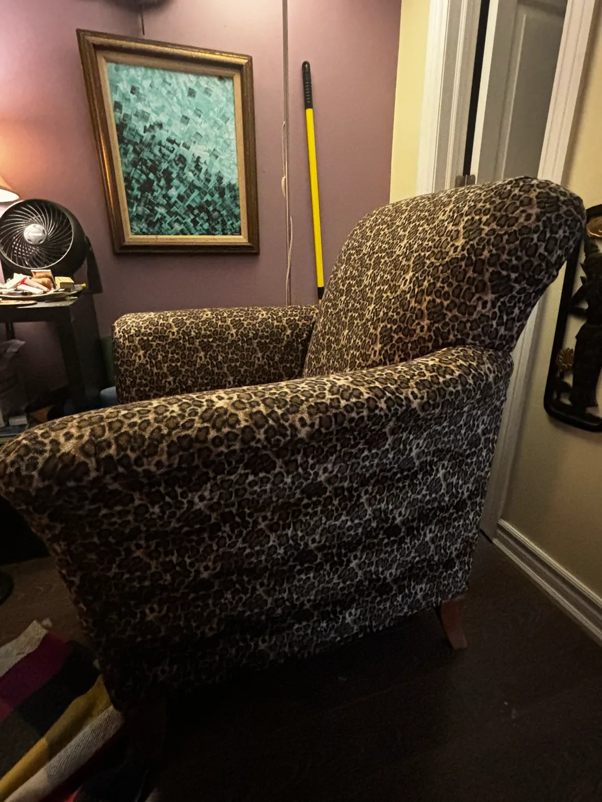 Leopard Print Armchair image indicator(2)