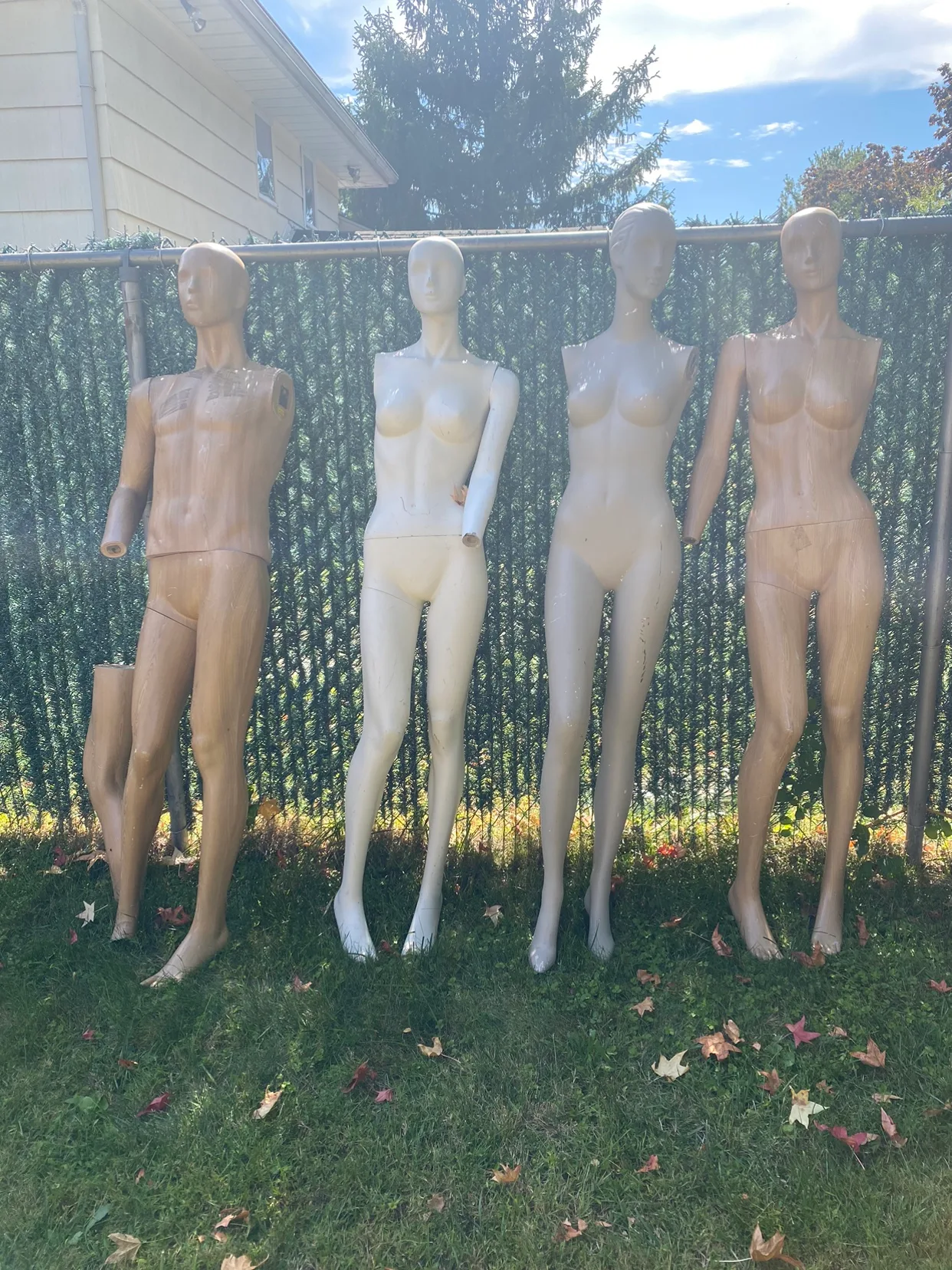 Mannequin  display body forms Halloween Props decoration image indicator(5)