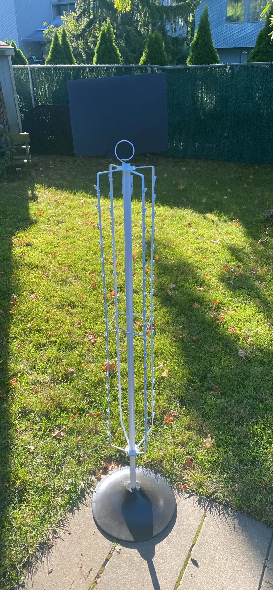 Floor standing Carousel Metal Rotating Display Stand image indicator(2)