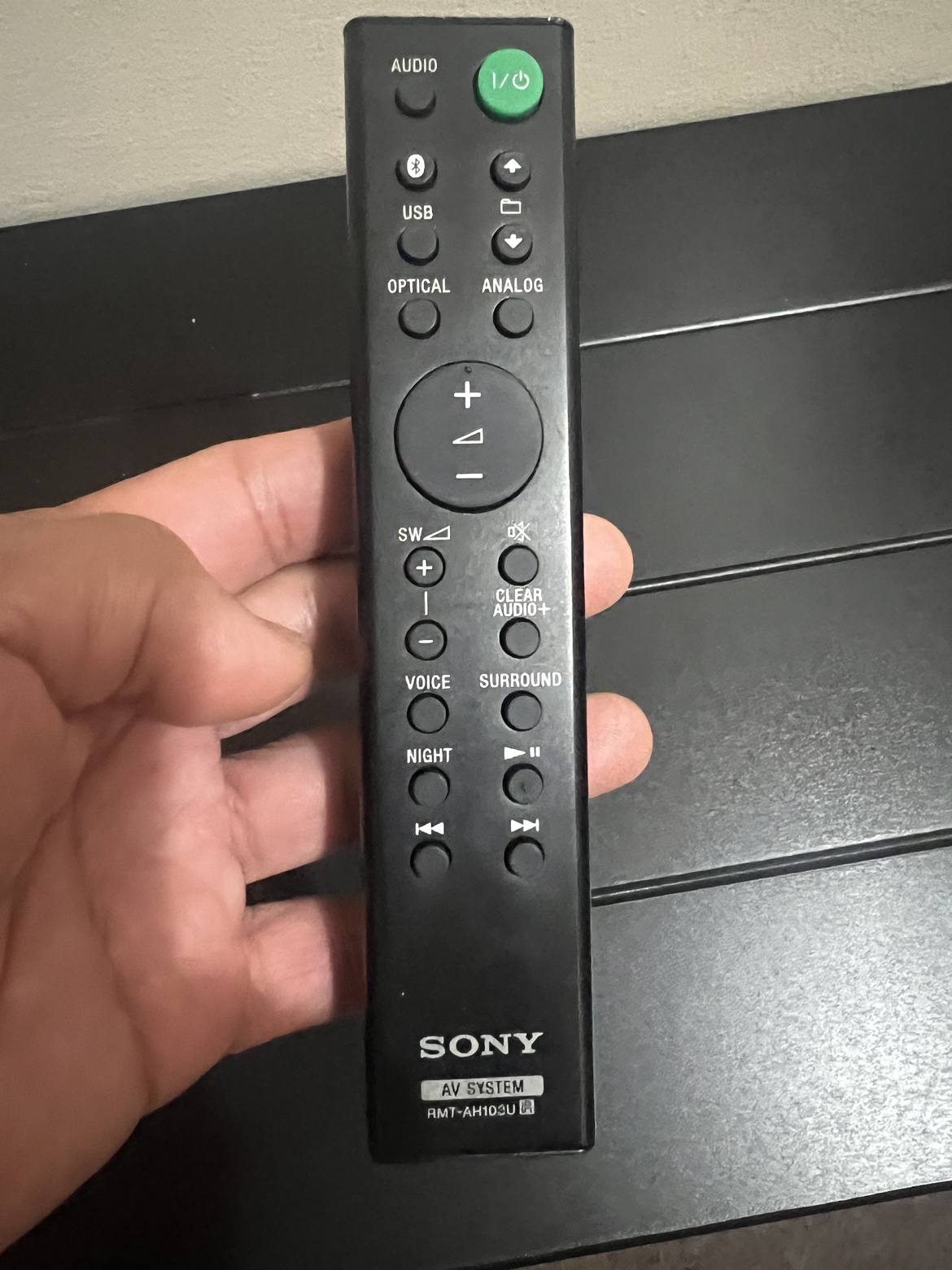 Sony Soundbar remote