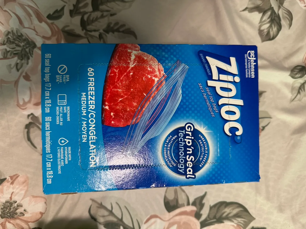 Ziploc Freezer/Congélation Bags - Medium thumbnail