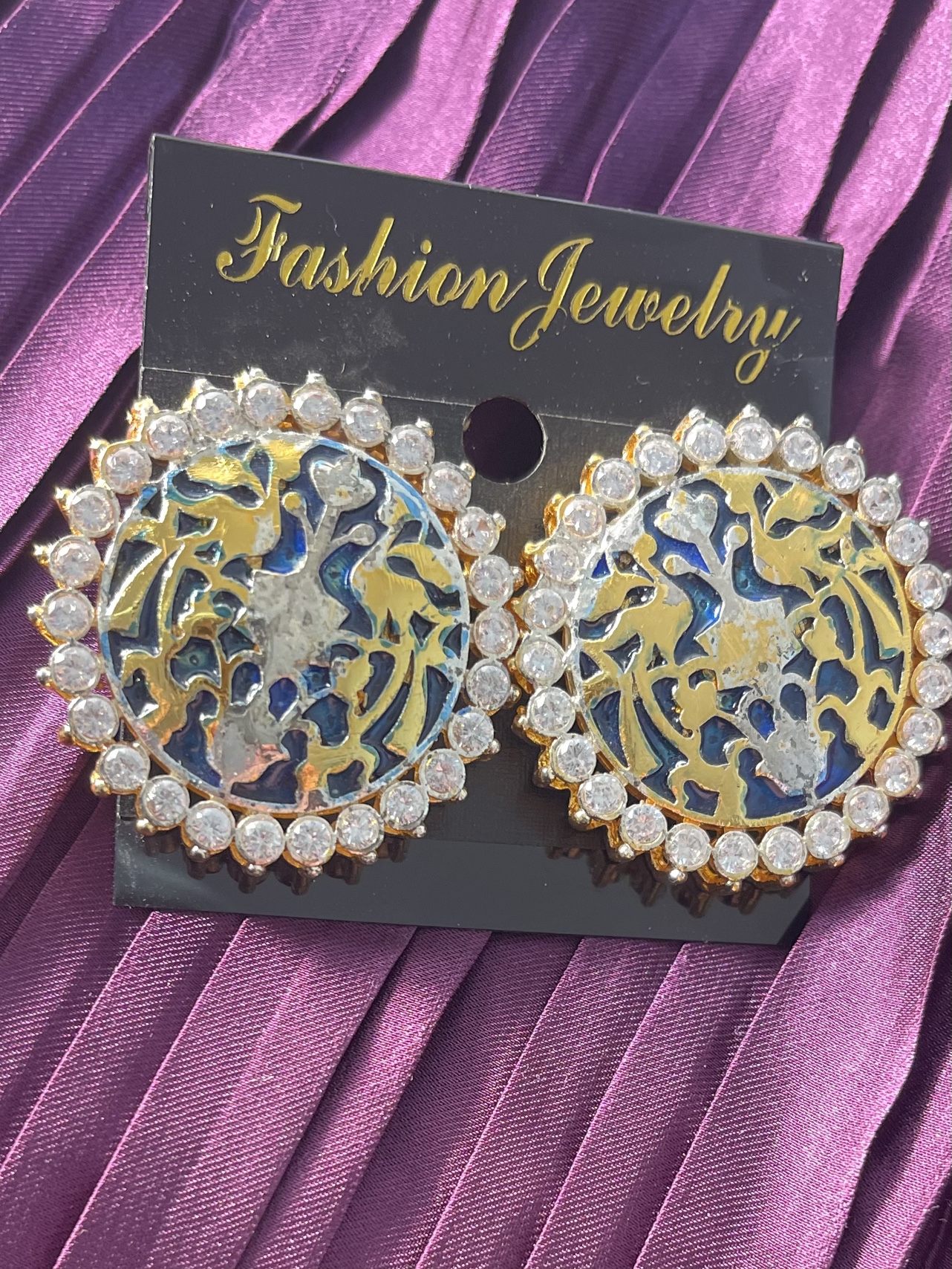 Pakistani and Indian Jhumka Earrings - photo 4