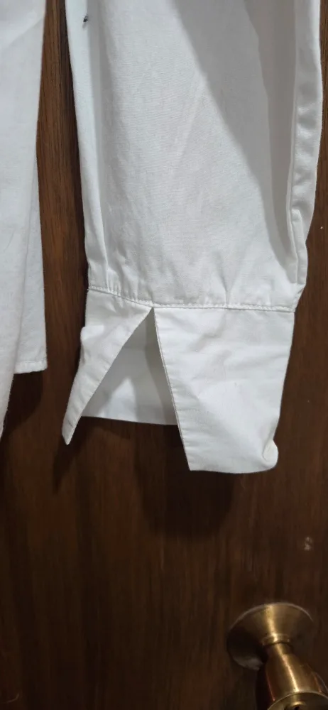 Style & Co. White Blouse Size 10 image indicator(4)