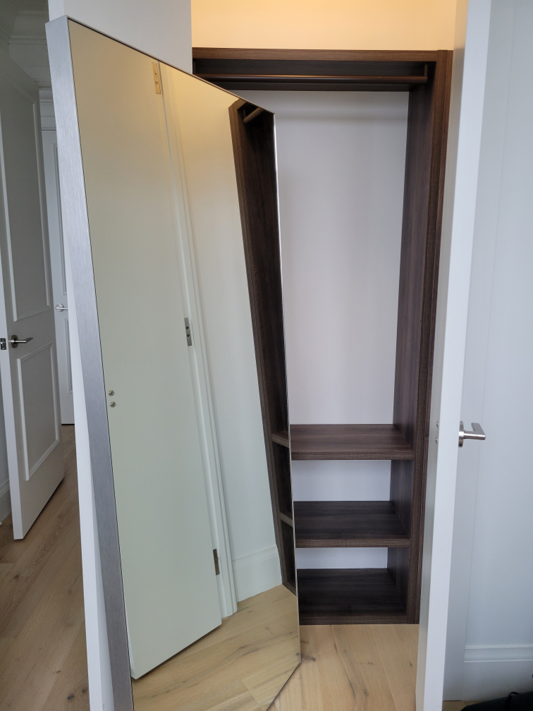Full Length Mirror - CB2 Infinity Silver