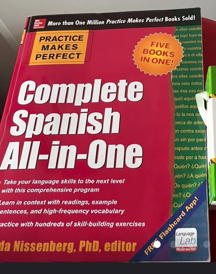 #freecycle Book to learn Spanish thumbnail