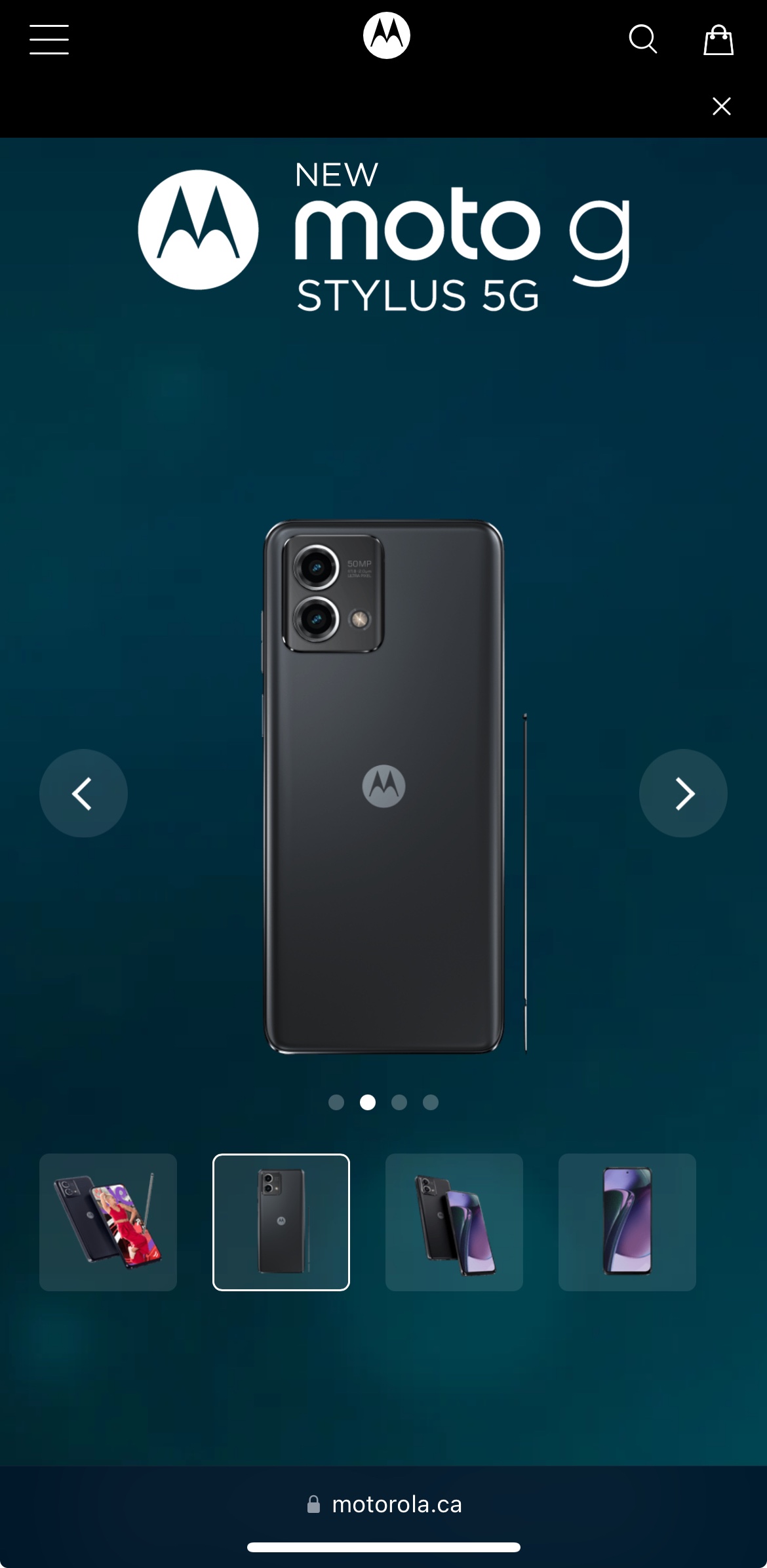 Motorola Moto G Stylus 5G (2023) 128GB - Android Phone - photo 2