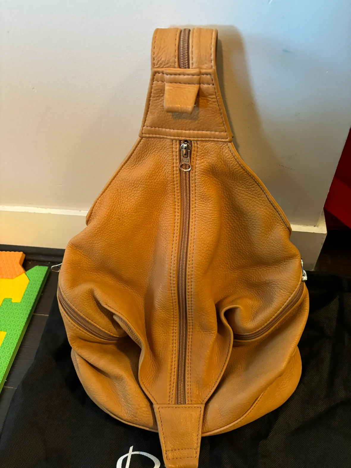 Brown Leather Sling Bag thumbnail