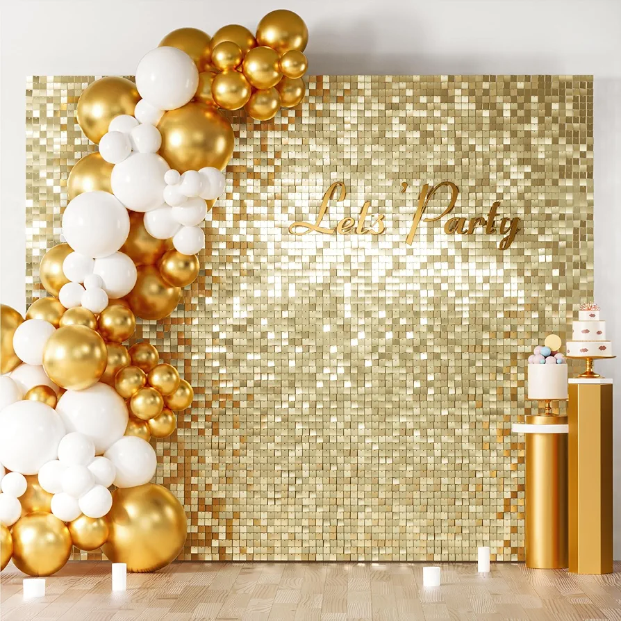 Gold Sequin Backdrop