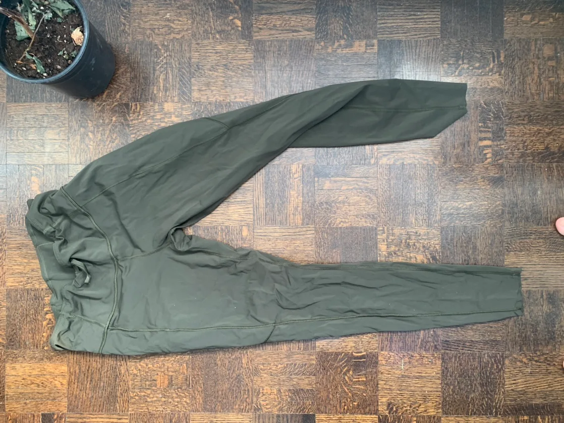 Green Lululemon Leggings image indicator(3)