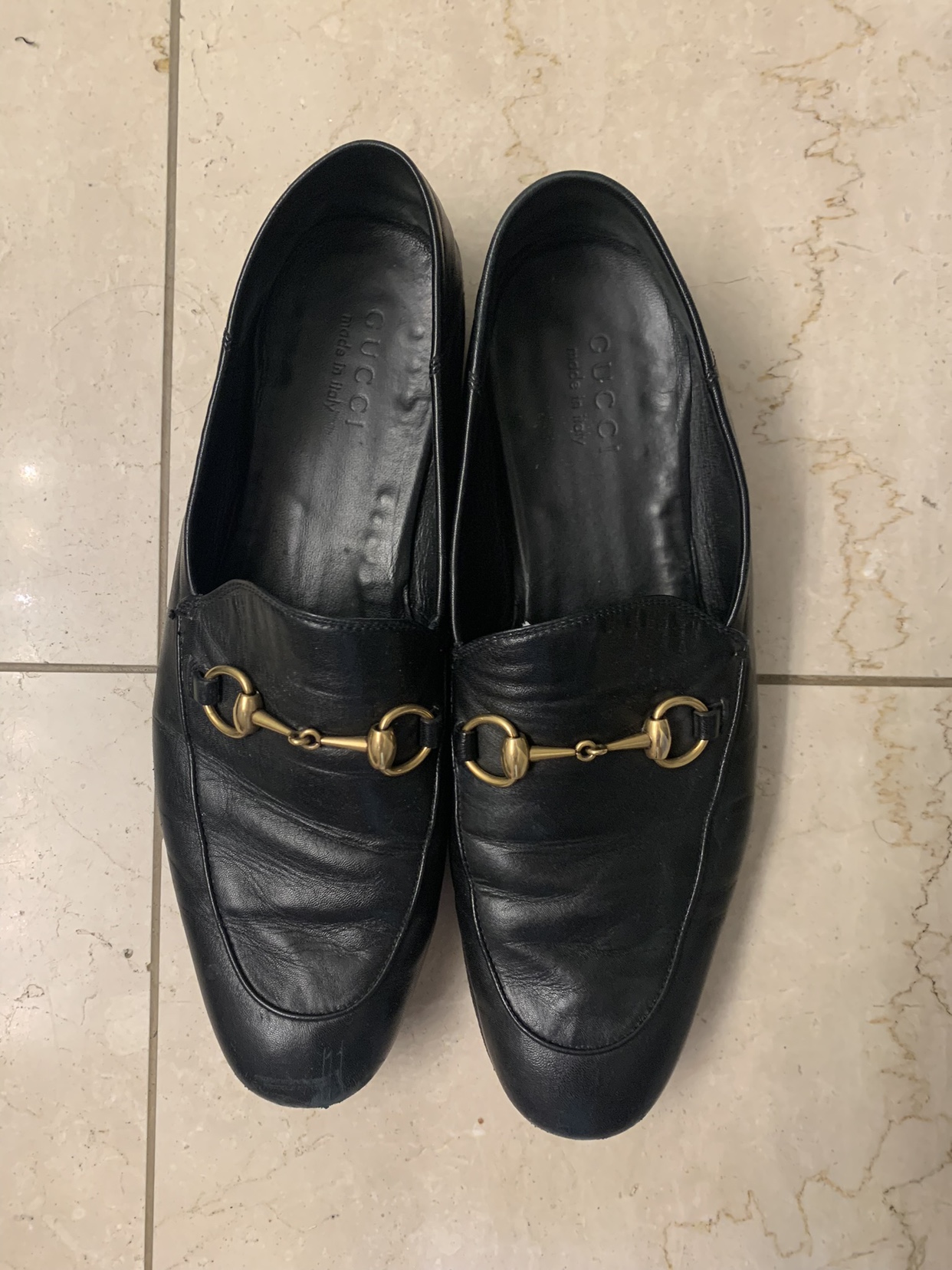 Gucci Men’s Horsebit Brixton Loafers Size 10 US