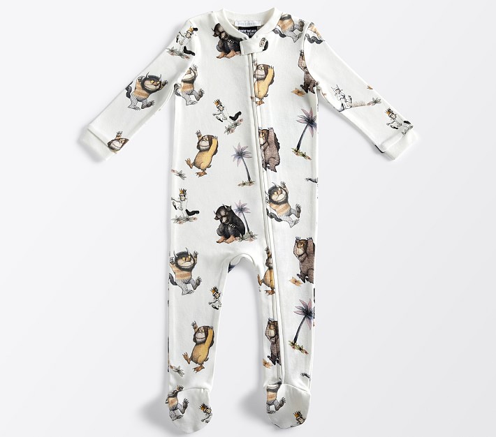 Brand New Where the Wild Things Are Baby Onesie PJ