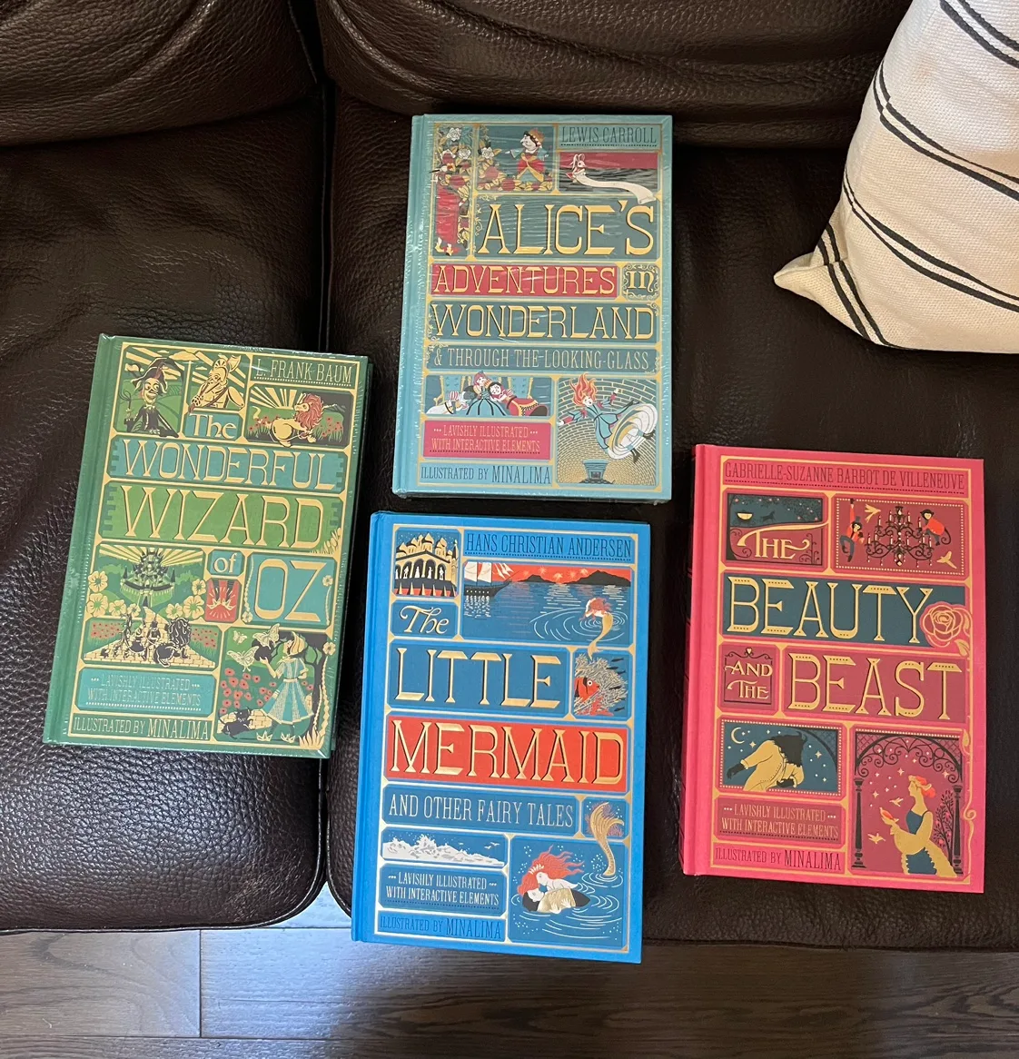 New Minalima beautiful illustrated hardcover Classic novels thumbnail