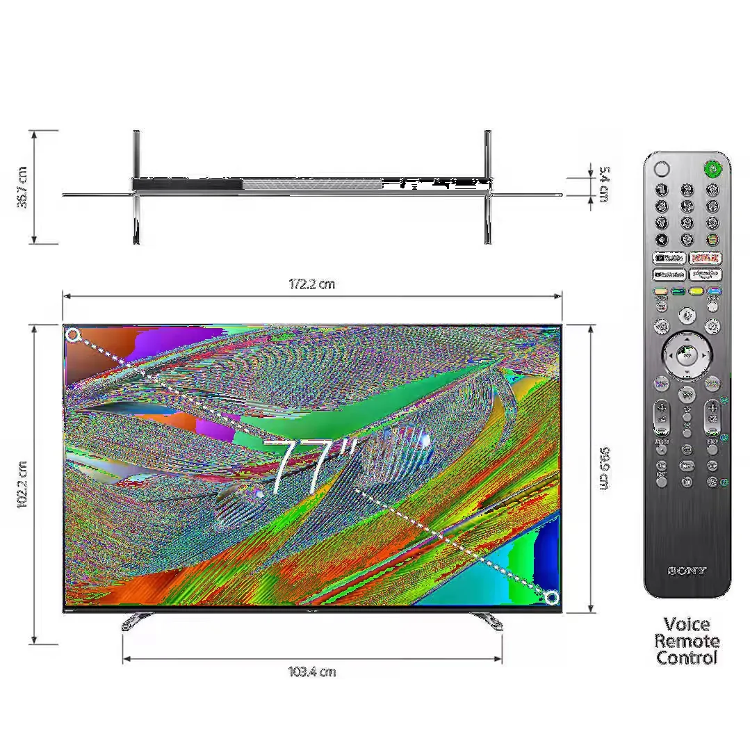 SONY 77" XR A80J OLED 4K UHD HDR SMART GOOGLE TV XR77A80J image indicator(3)