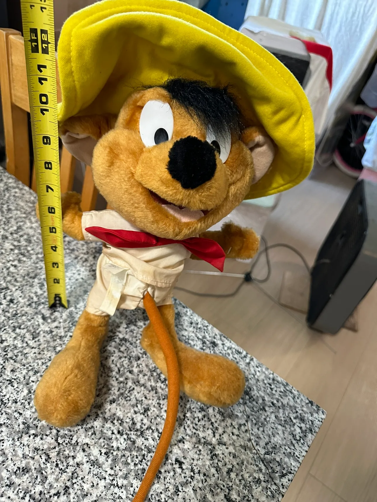 Speedy Gonzales Plush Toy defect tail 90s image indicator(2)