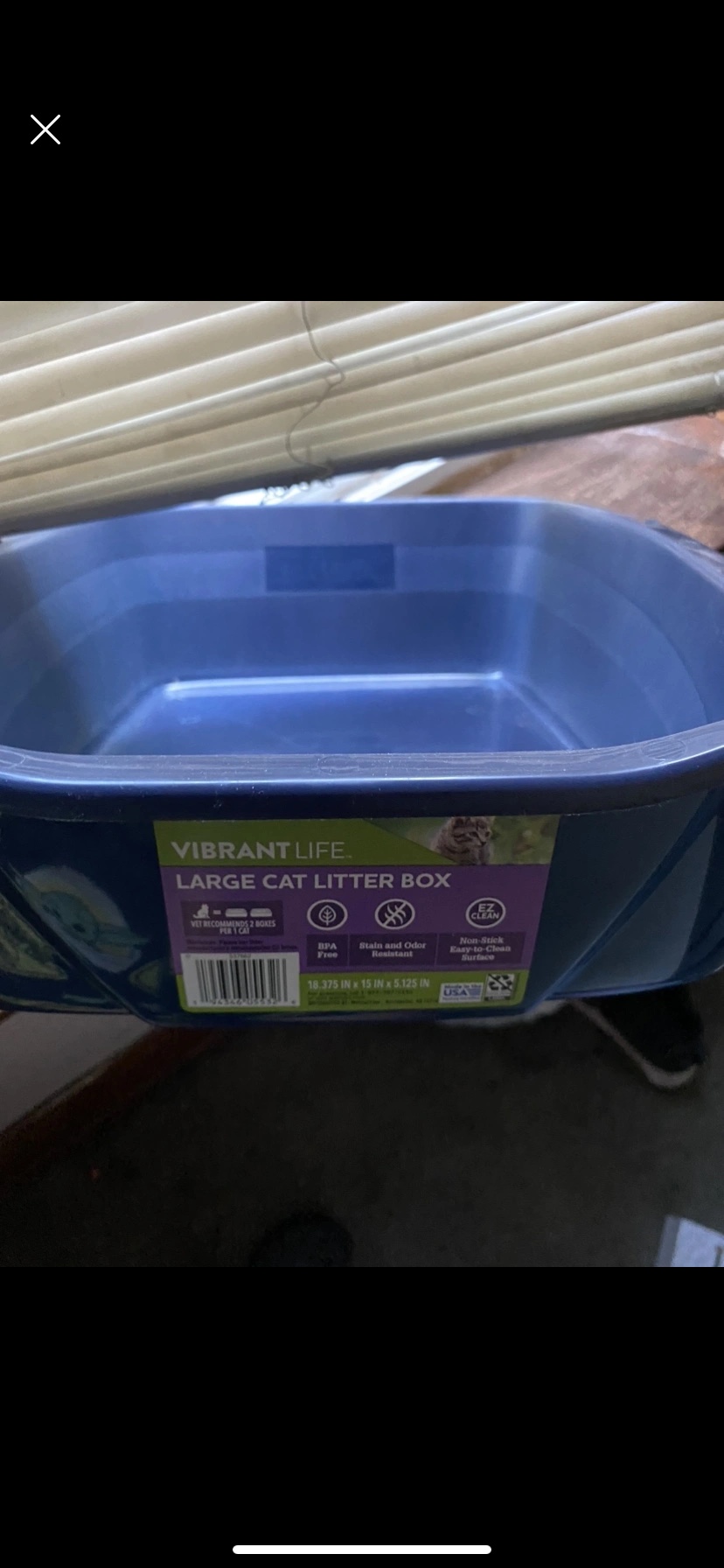 #freecycle new cat litter box