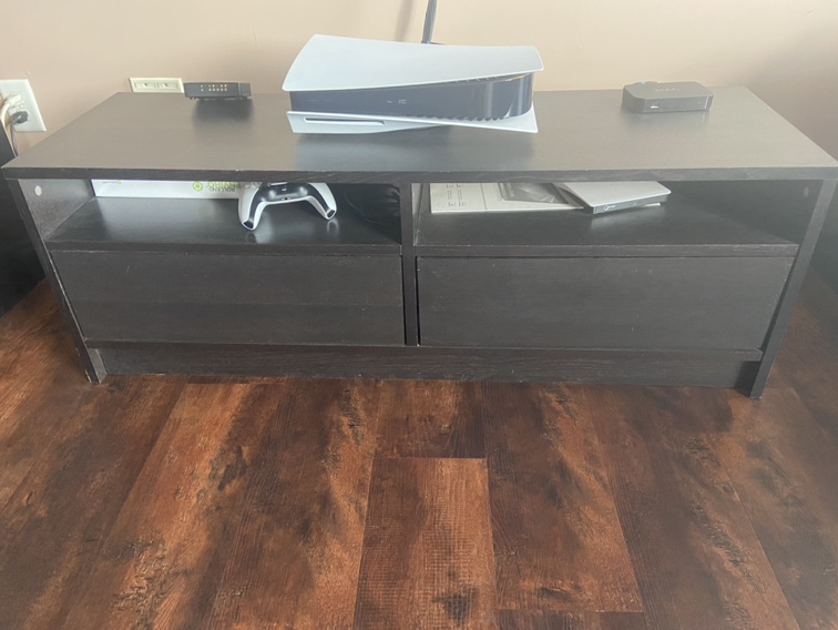 TV Stand with 2 Drawers