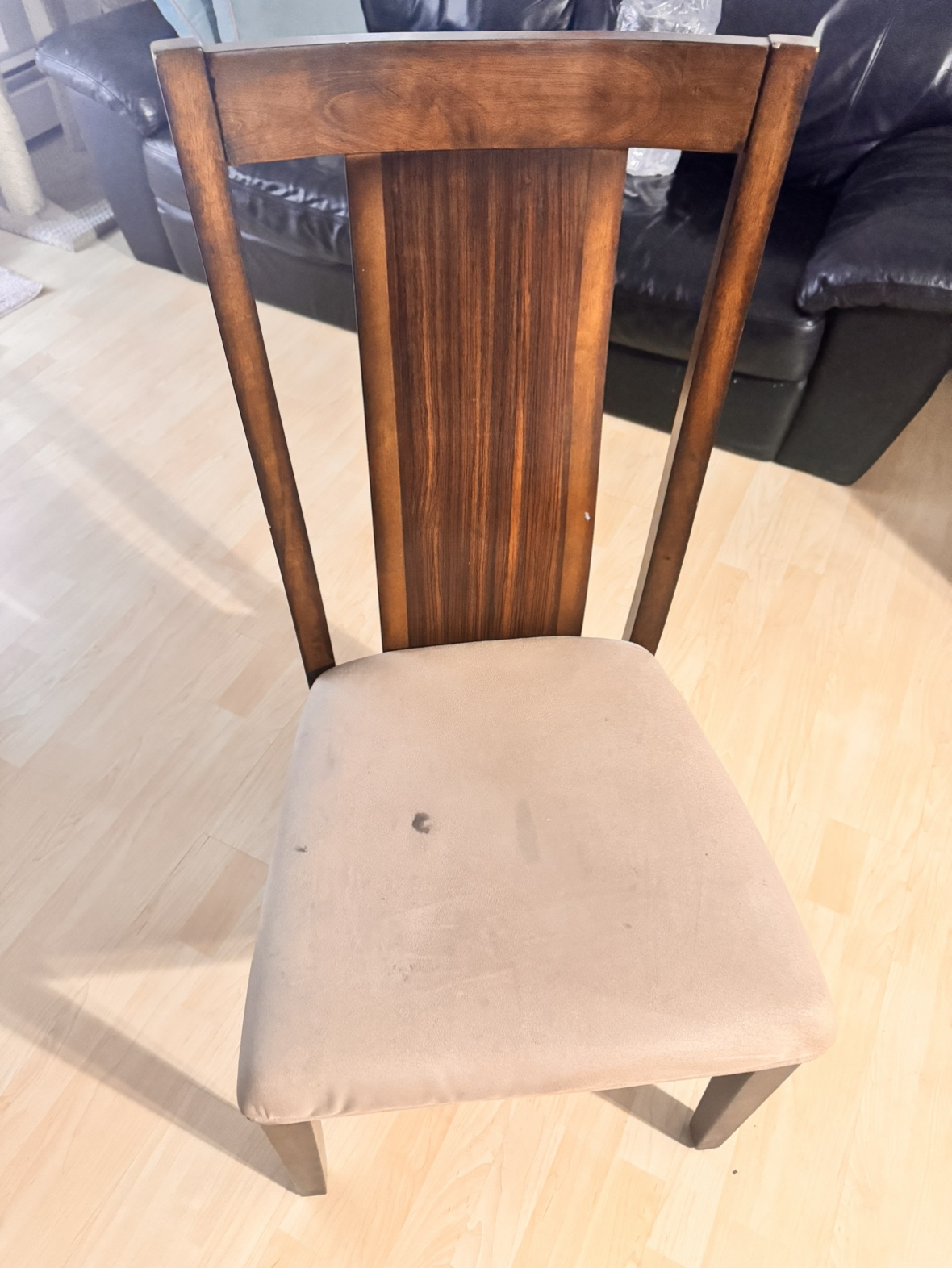 Costco Oak Wood Dining Table and Chairs Set - photo 5