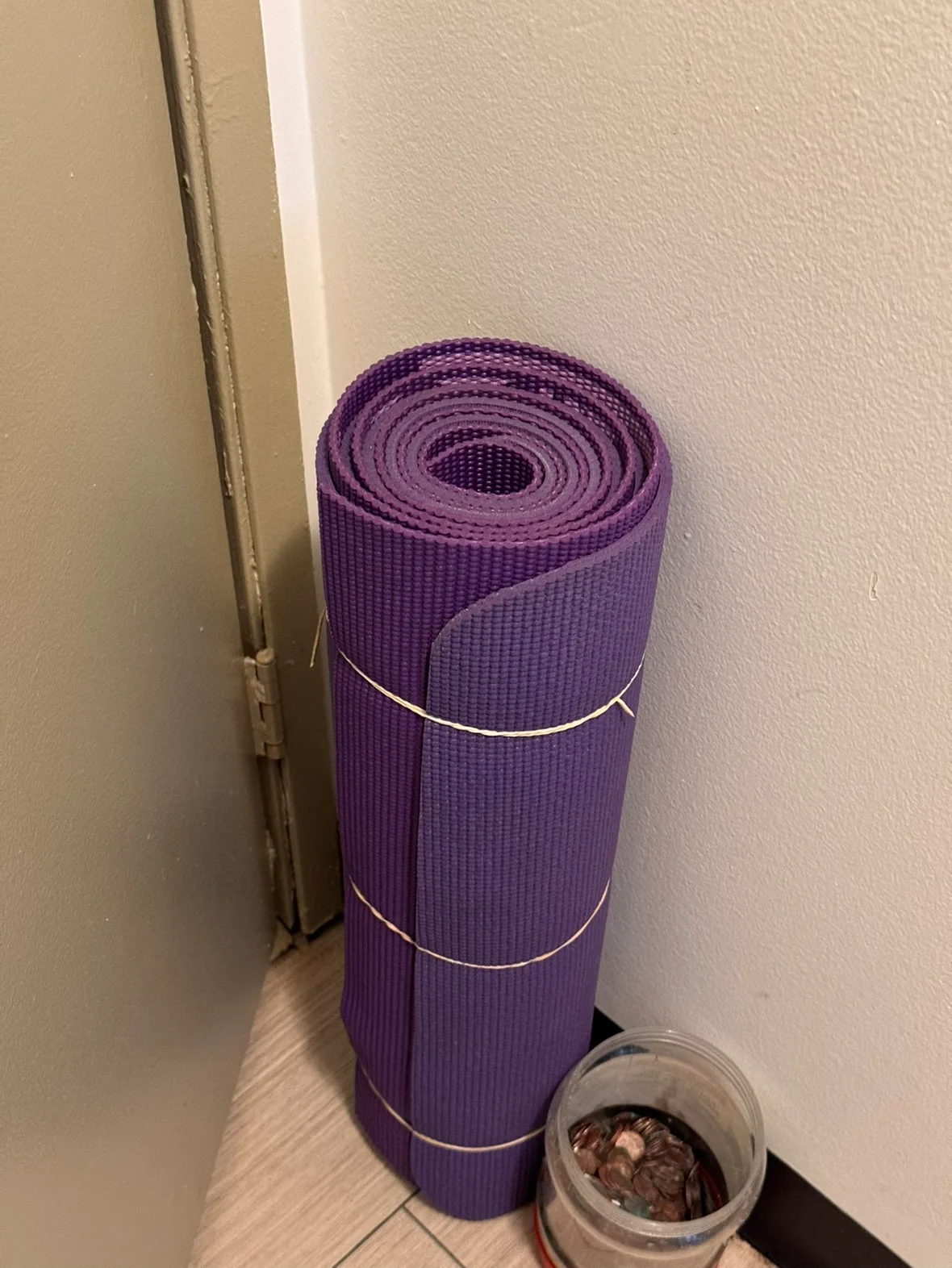 Purple Yoga Mat #freecyxle thumbnail