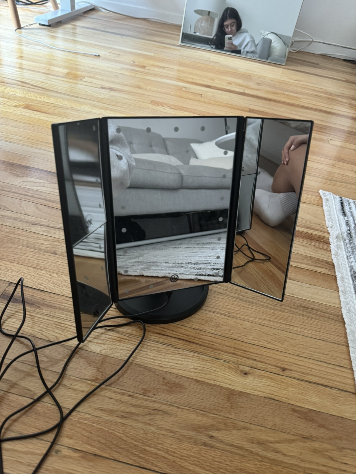 Lighted Makeup Mirror