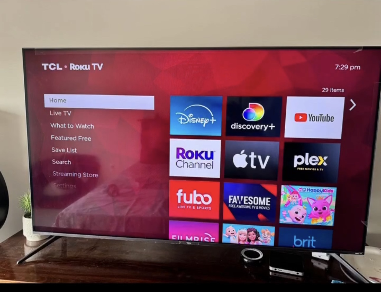 TCL 5 Series QLED 55” 4K ROKU