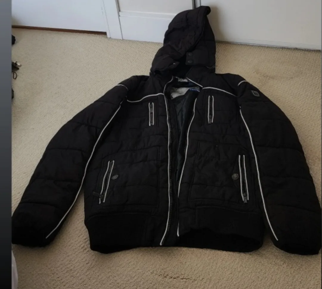 Black Winter Jacket image indicator(2)