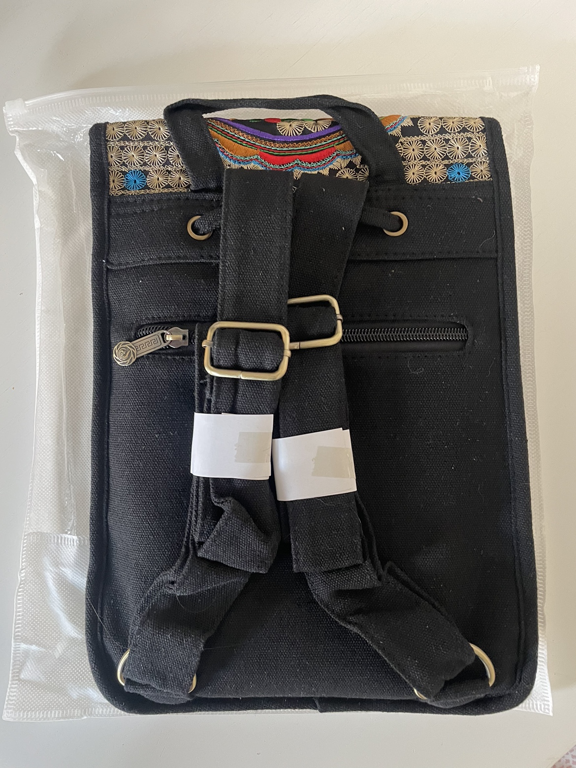 Embroidered Mini Backpack - photo 2