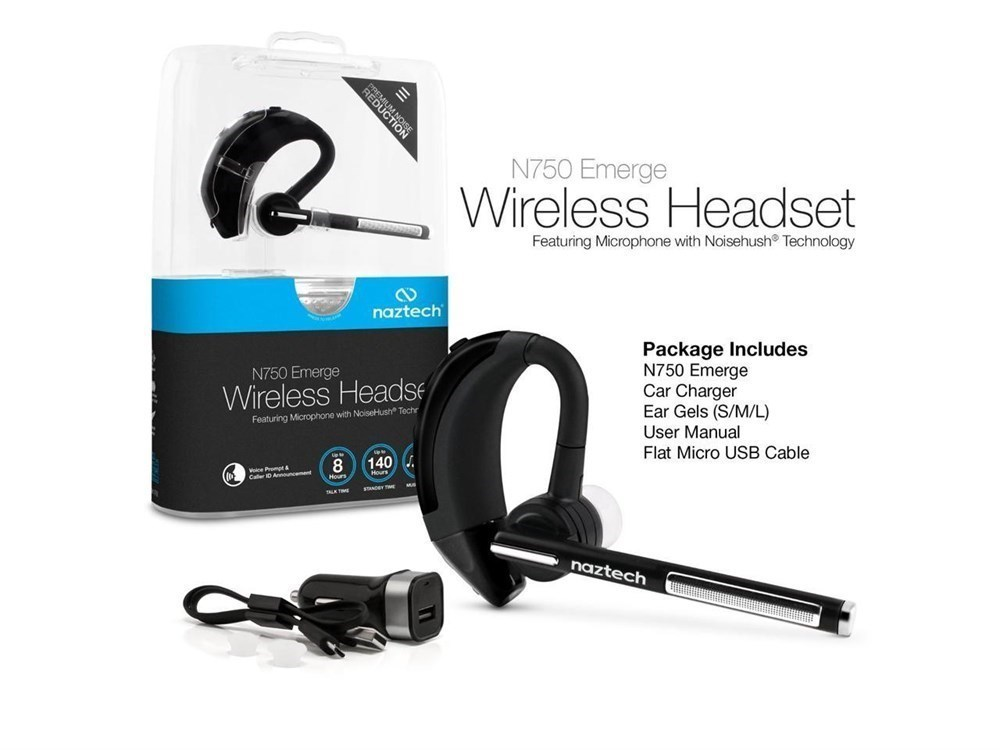 Naztech N750 Emerge Wireless Headset