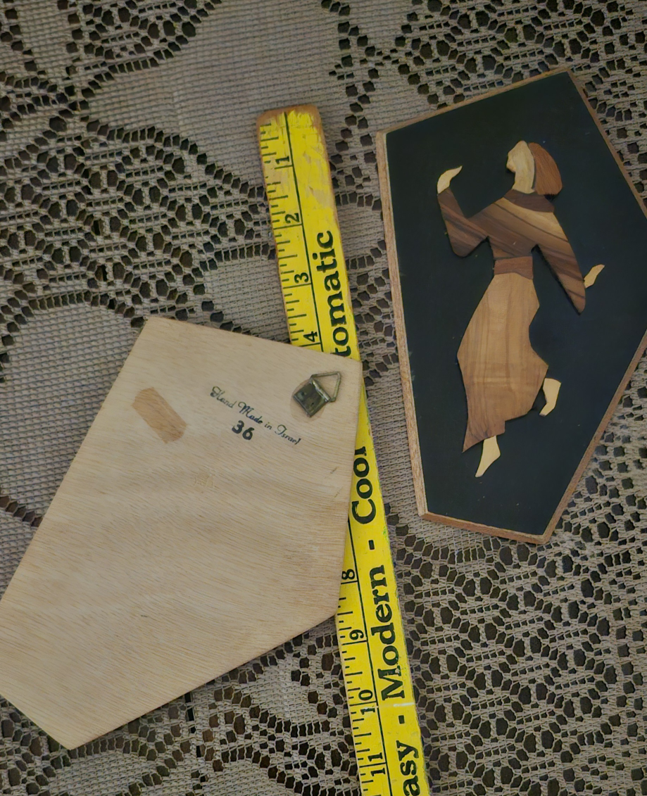 Vintage Woodcut Dancing Figures - photo 2