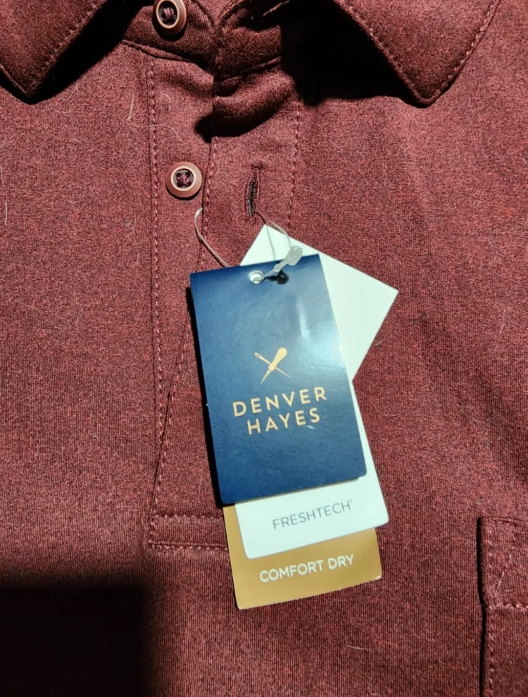 Denver Hayes Polo Shirt - 2XL (New With tags) image indicator(2)