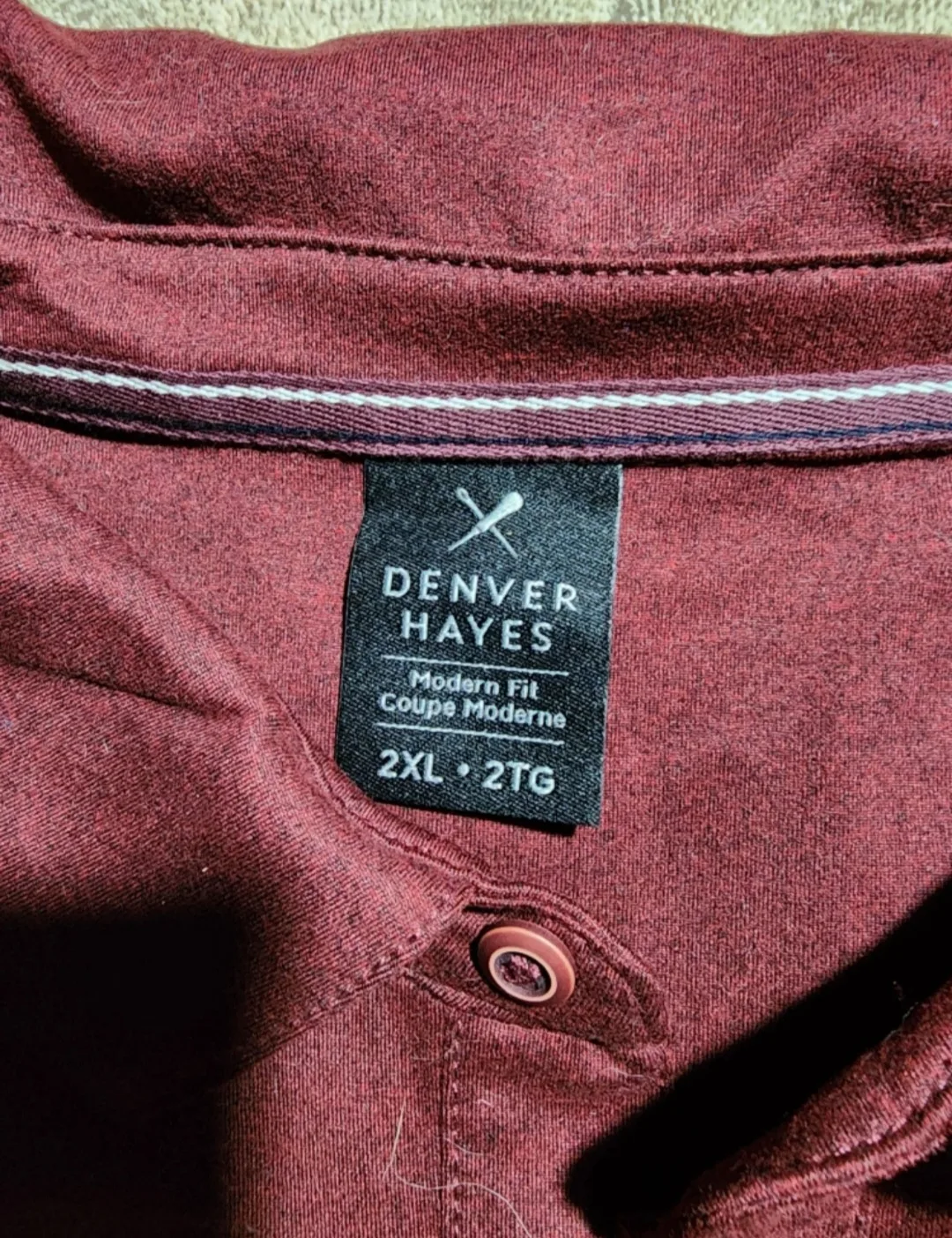 Denver Hayes Polo Shirt - 2XL (New With tags) image indicator(3)