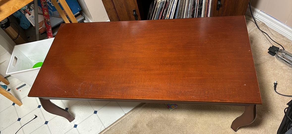 Living room table set