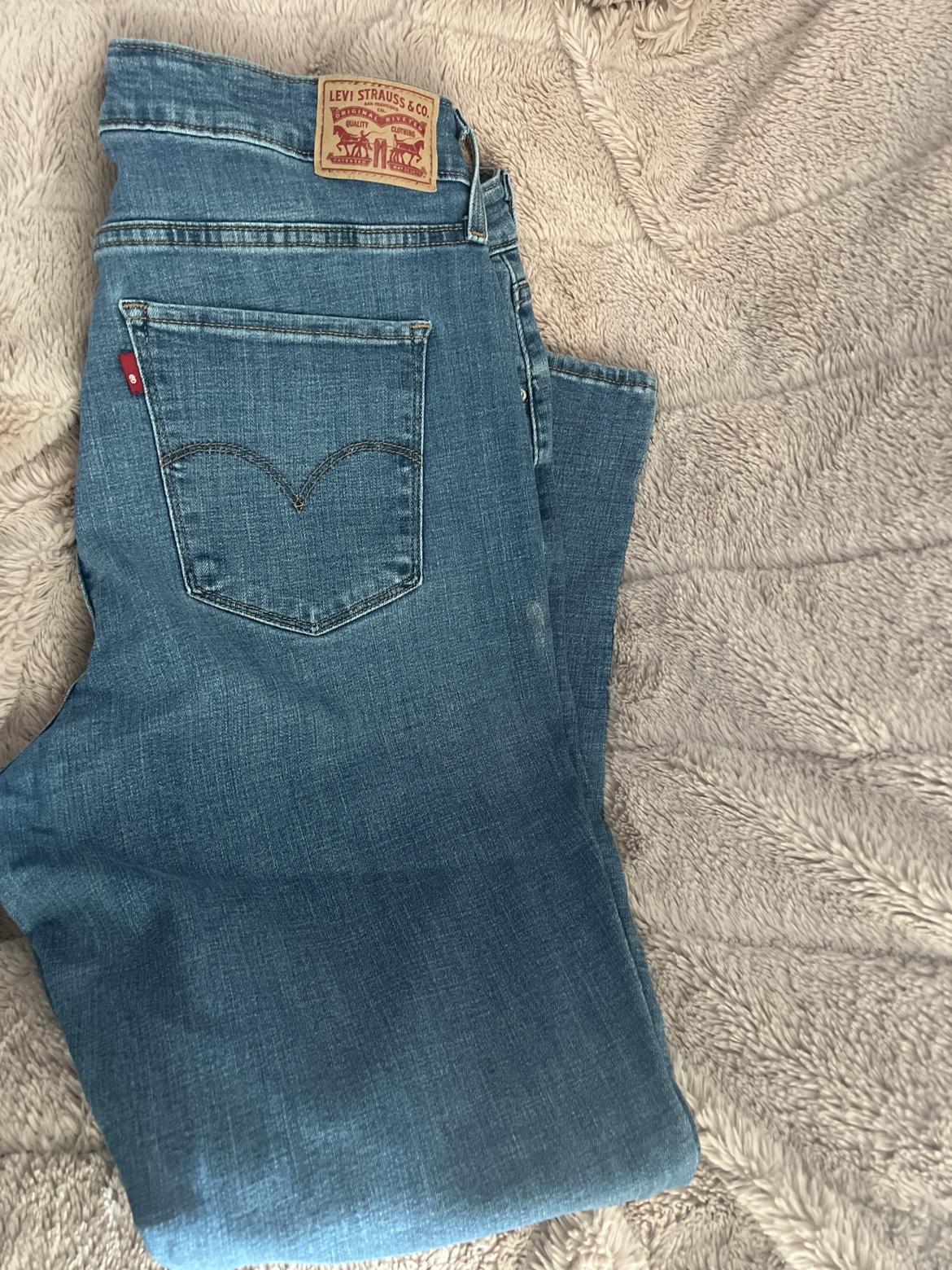Levi's 721 High Rise Skinny Jeans Size 33 - photo 3