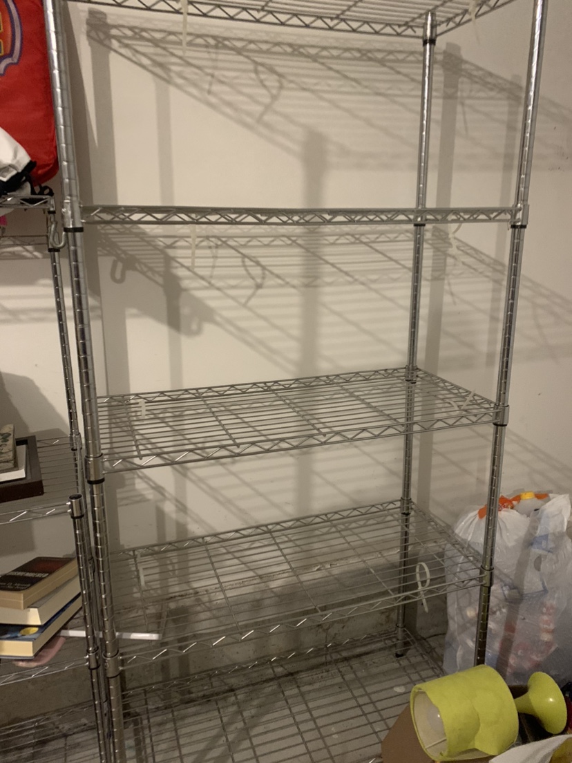 Metal Shelving Unit