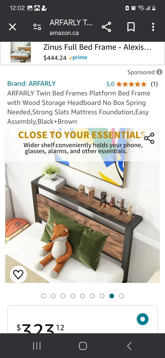 Twin Bed Frame image indicator(3)