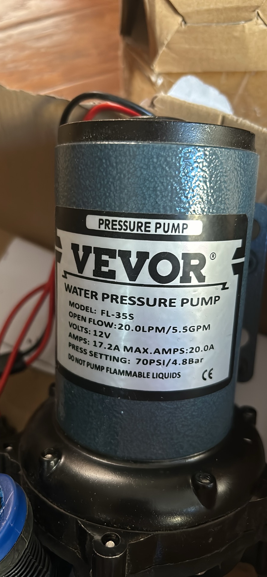 Vevor Water Pressure Pump - photo 3